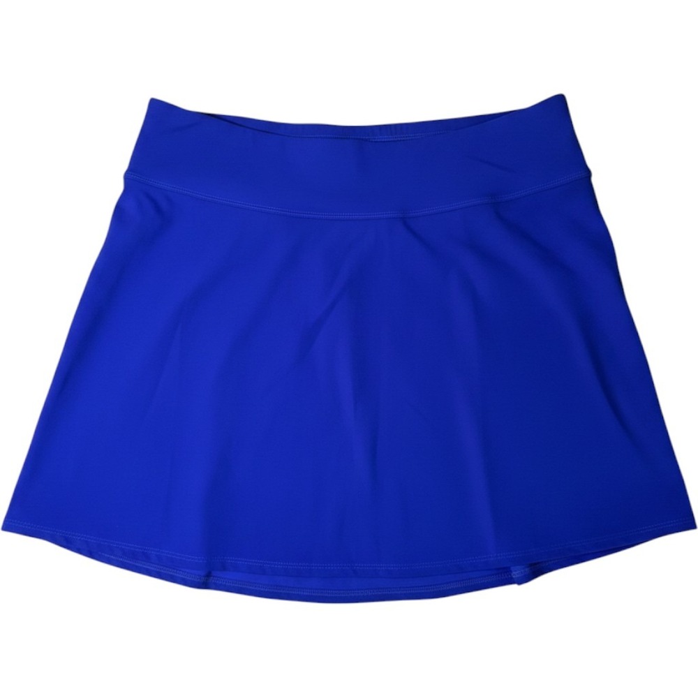 LL Bean Royal Blue Swim Skirt UPF 50+ Plus Size 18W Skort Swimsuit Bottom
